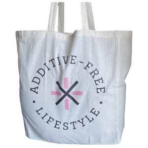 additive-free lifestyle tote bag